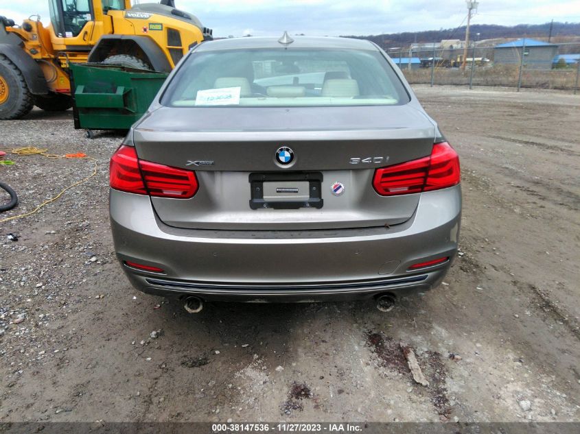 2016 BMW 340I XDRIVE WBA8B7G54GNT95138