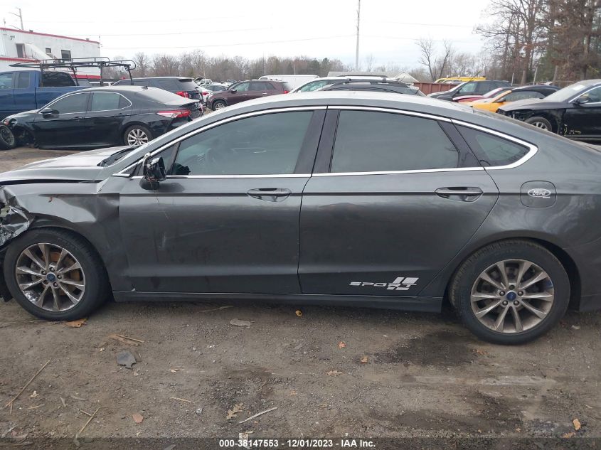 2017 FORD FUSION SE - 3FA6P0HD3HR164230