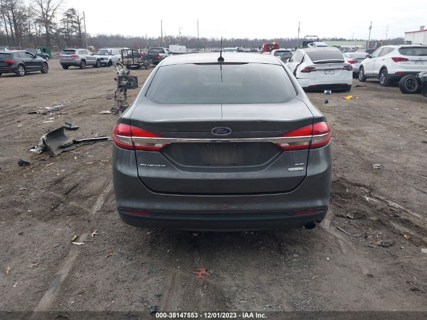 2017 FORD FUSION SE - 3FA6P0HD3HR164230