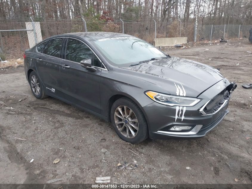 2017 FORD FUSION SE - 3FA6P0HD3HR164230