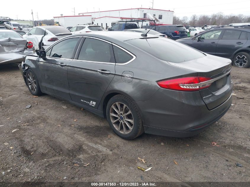 2017 FORD FUSION SE - 3FA6P0HD3HR164230