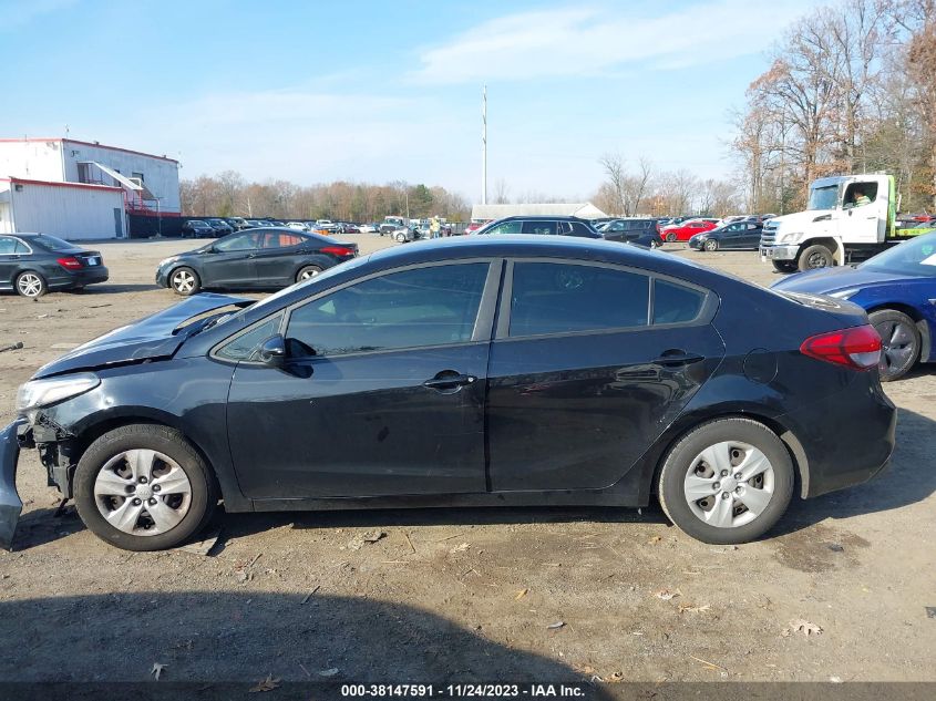 2017 KIA FORTE LX - 3KPFK4A71HE025404