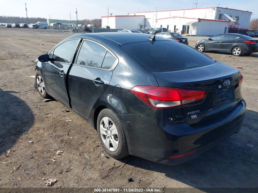 2017 KIA FORTE LX - 3KPFK4A71HE025404