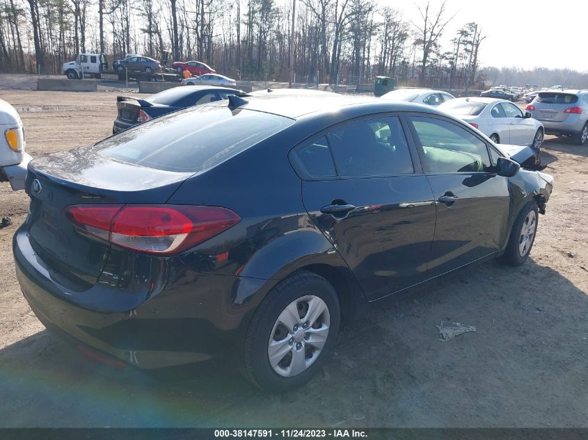 2017 KIA FORTE LX - 3KPFK4A71HE025404