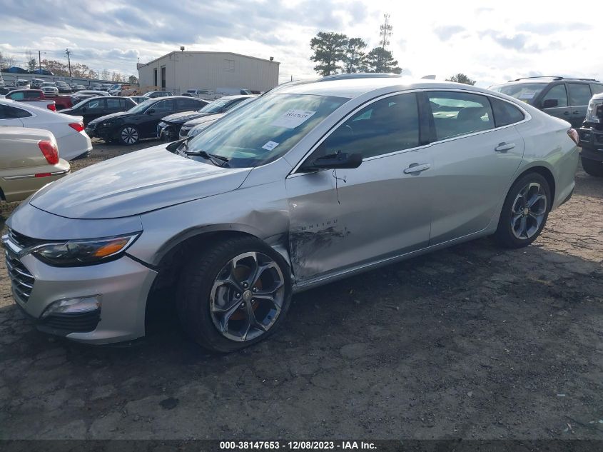 2021 CHEVROLET MALIBU FWD LT - 1G1ZD5ST0MF019255