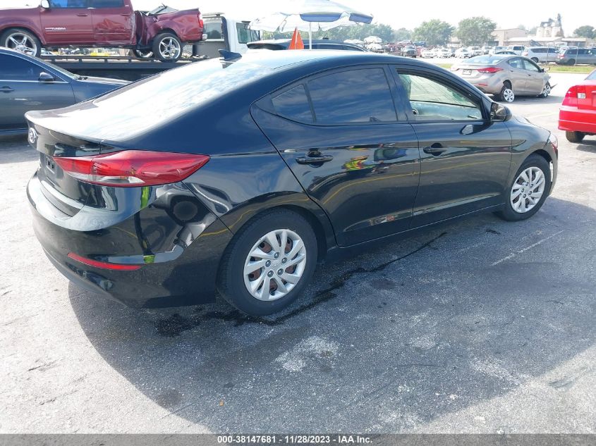 2017 HYUNDAI ELANTRA SE - 5NPD74LFXHH144688