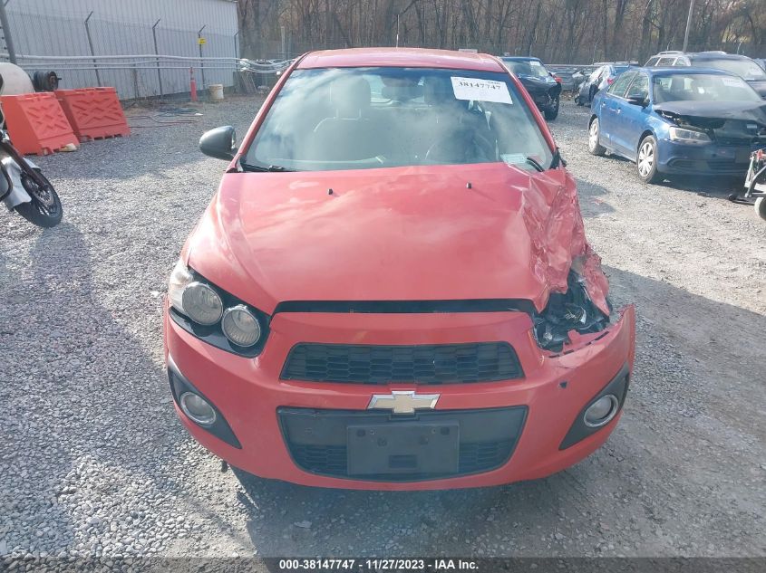 2013 CHEVROLET SONIC LT AUTO - 1G1JC6SGXD4156708
