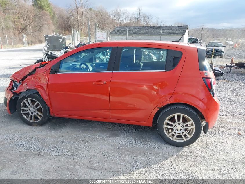 2013 CHEVROLET SONIC LT AUTO - 1G1JC6SGXD4156708