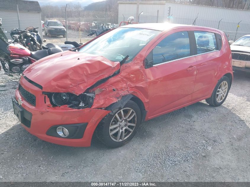 2013 CHEVROLET SONIC LT AUTO - 1G1JC6SGXD4156708