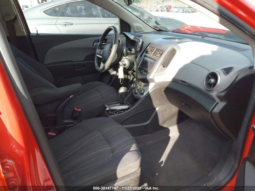 2013 CHEVROLET SONIC LT AUTO - 1G1JC6SGXD4156708