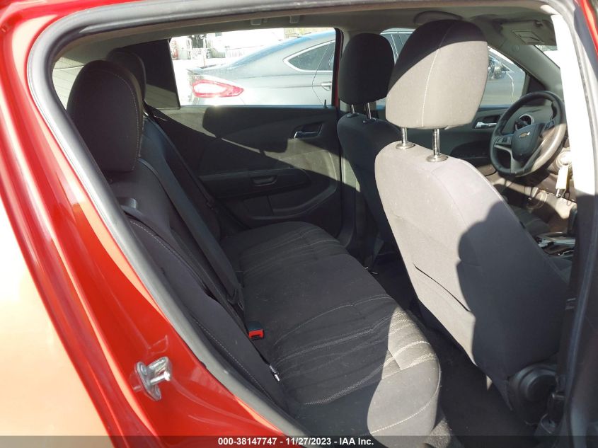 2013 CHEVROLET SONIC LT AUTO - 1G1JC6SGXD4156708