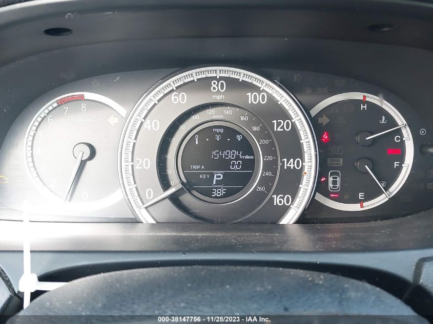 2013 HONDA ACCORD EXL - 1HGCR2F81DA146324