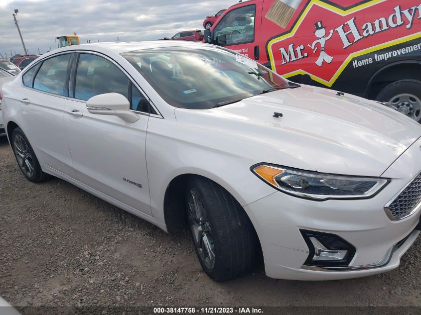 2019 FORD FUSION HYBRID TITANIUM - 3FA6P0RU6KR235670