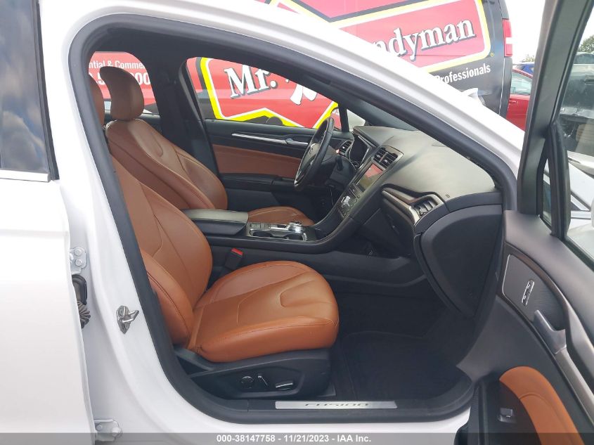2019 FORD FUSION HYBRID TITANIUM - 3FA6P0RU6KR235670
