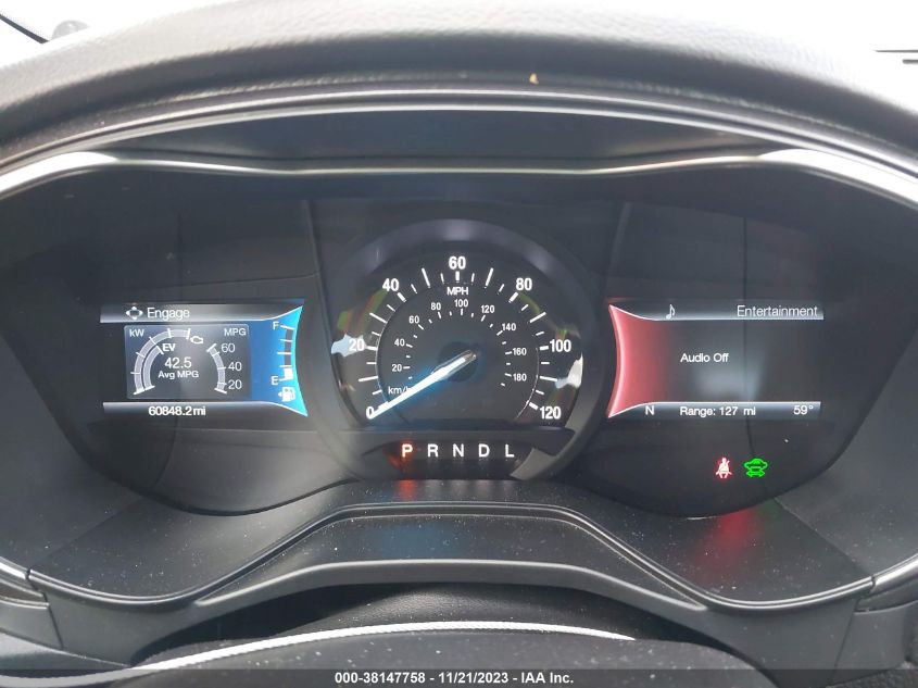 2019 FORD FUSION HYBRID TITANIUM - 3FA6P0RU6KR235670