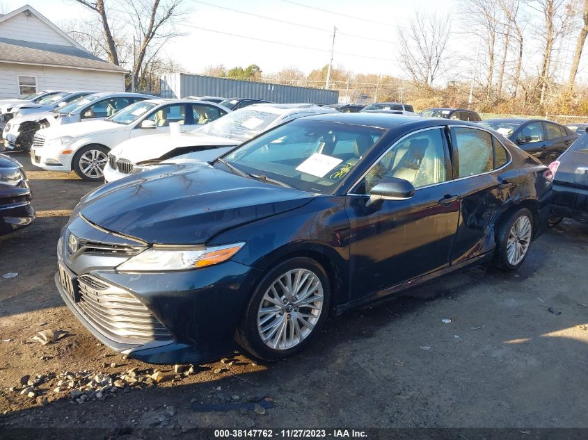 2018 TOYOTA CAMRY XLE V6 - 4T1BZ1HK0JU505102