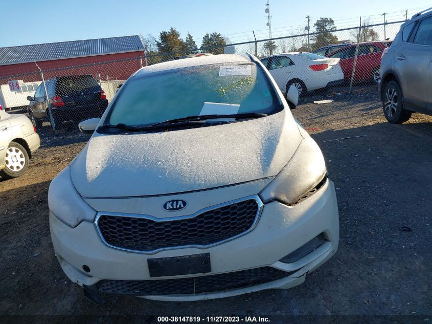 2015 KIA FORTE LX - KNAFK4A68F5313353