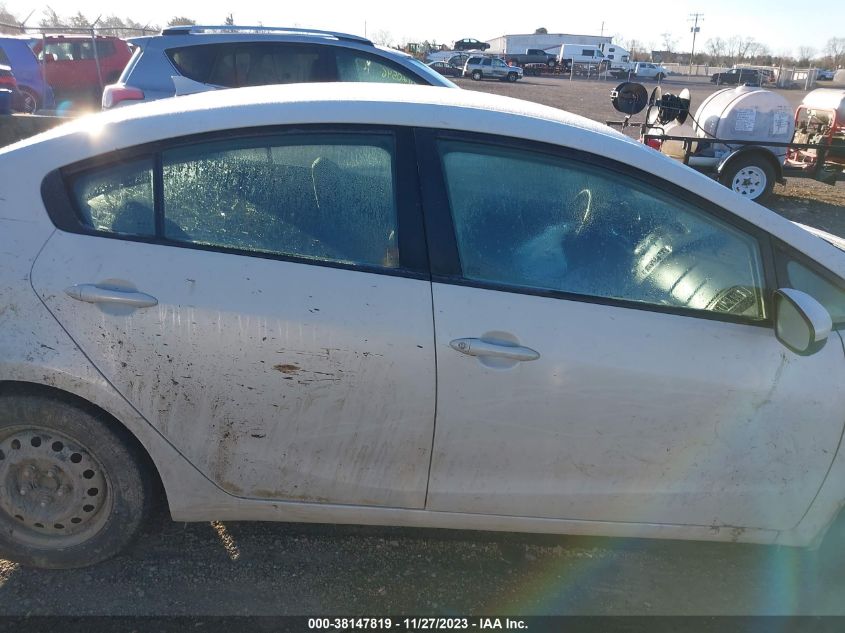2015 KIA FORTE LX - KNAFK4A68F5313353