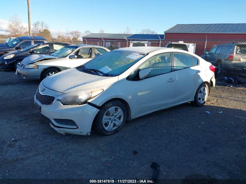 2015 KIA FORTE LX - KNAFK4A68F5313353