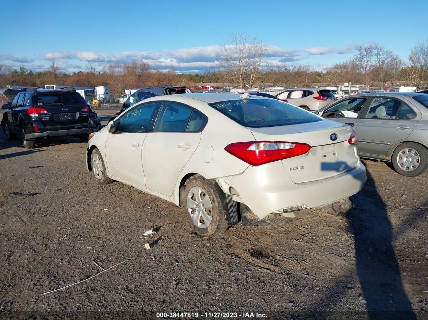 2015 KIA FORTE LX - KNAFK4A68F5313353