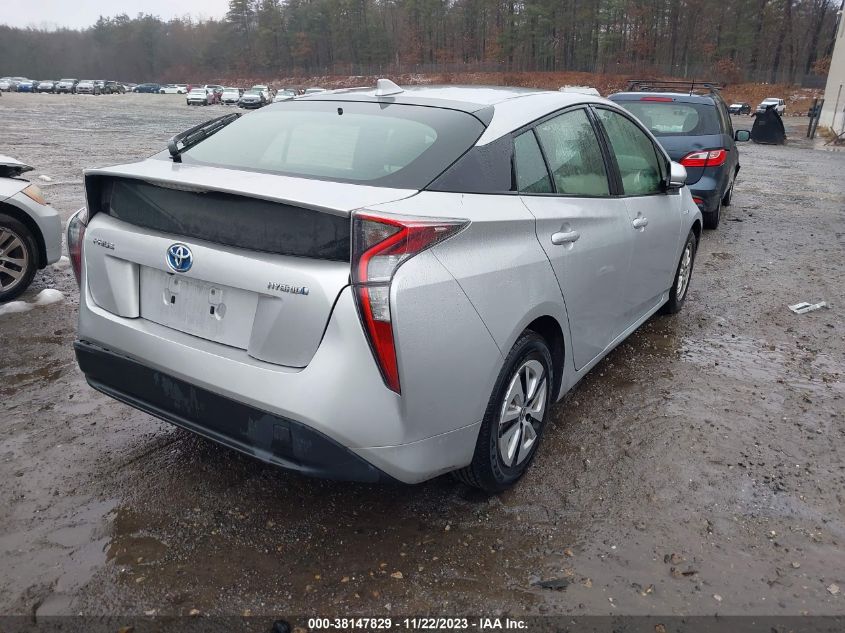 2016 TOYOTA PRIUS - JTDKARSU3G3524658