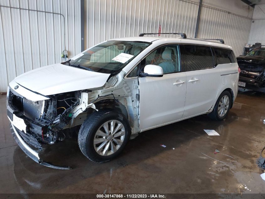 2015 KIA SEDONA EX - KNDMC5C1XF6031773