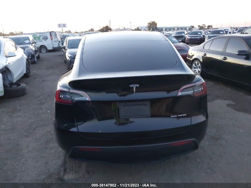 2021 TESLA MODEL Y LONG RANGE DUAL MOTOR - 5YJYGDEE0MF216917