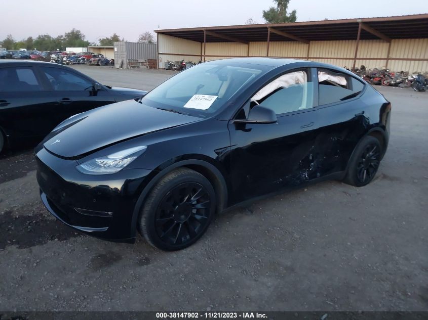 2021 TESLA MODEL Y LONG RANGE DUAL MOTOR - 5YJYGDEE0MF216917