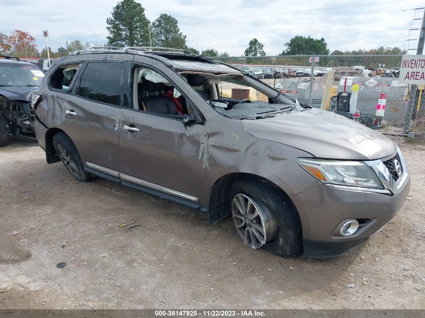 2014 NISSAN PATHFINDER SL - 5N1AR2MN7EC612273