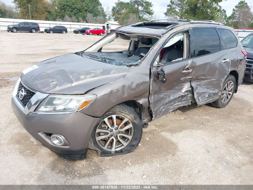 2014 NISSAN PATHFINDER SL - 5N1AR2MN7EC612273