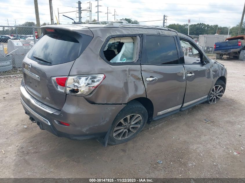 2014 NISSAN PATHFINDER SL - 5N1AR2MN7EC612273