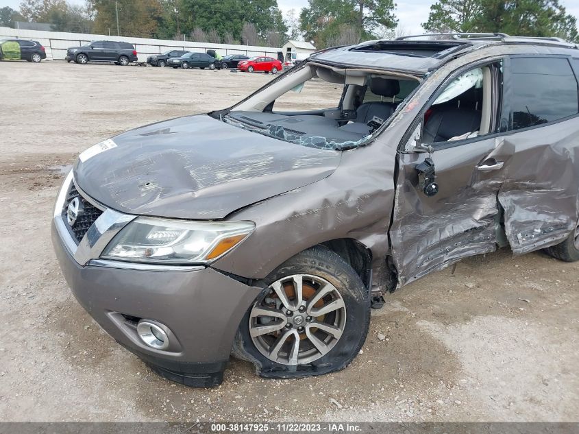 2014 NISSAN PATHFINDER SL - 5N1AR2MN7EC612273