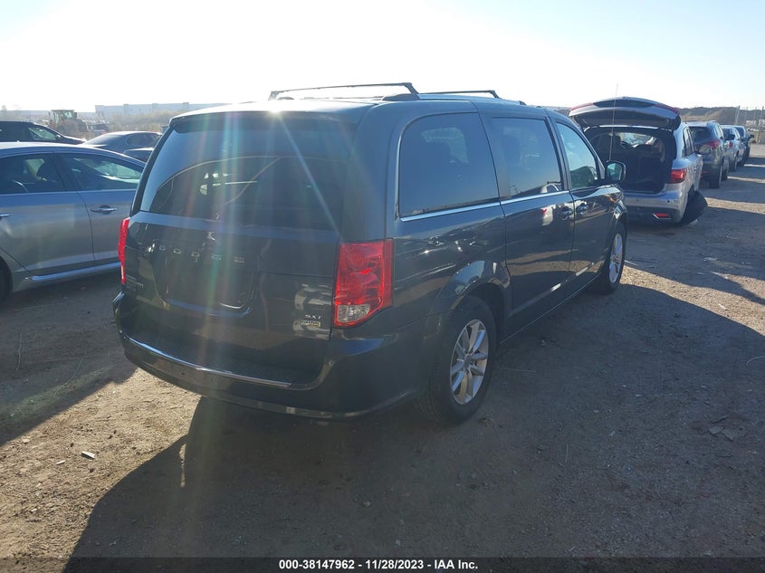 VIN 2C4RDGCG4JR299819 2018 DODGE GRAND CARAVAN SXT