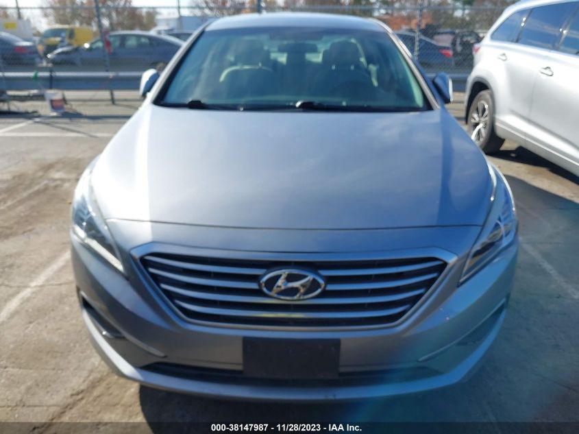 2017 HYUNDAI SONATA 2.4L - 5NPE24AFXHH488849