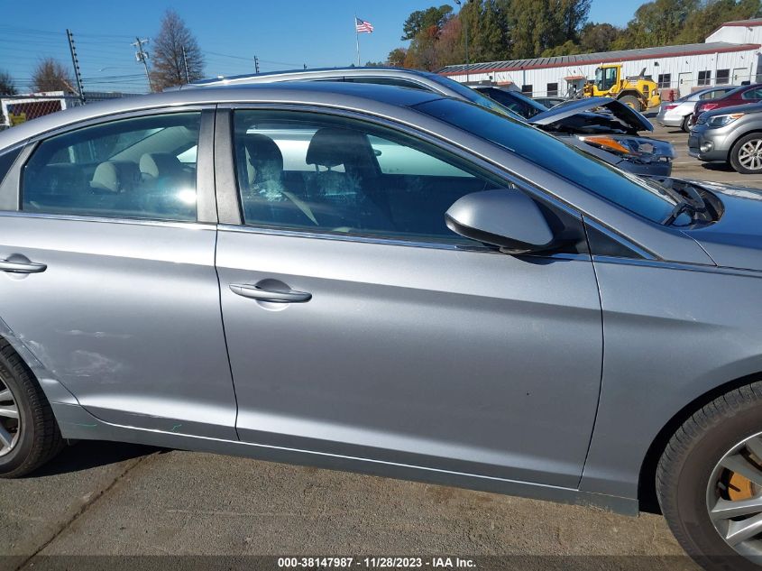 2017 HYUNDAI SONATA 2.4L - 5NPE24AFXHH488849