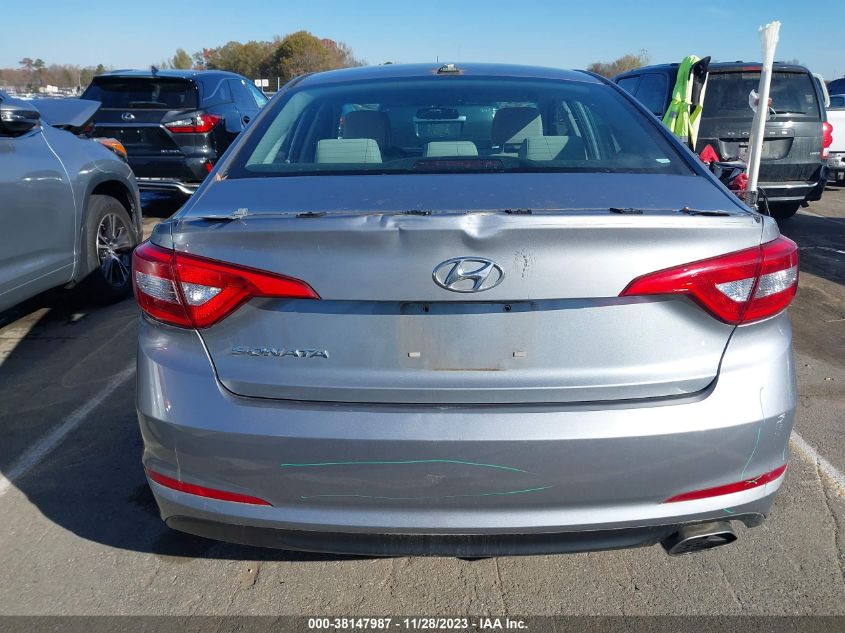 2017 HYUNDAI SONATA 2.4L - 5NPE24AFXHH488849