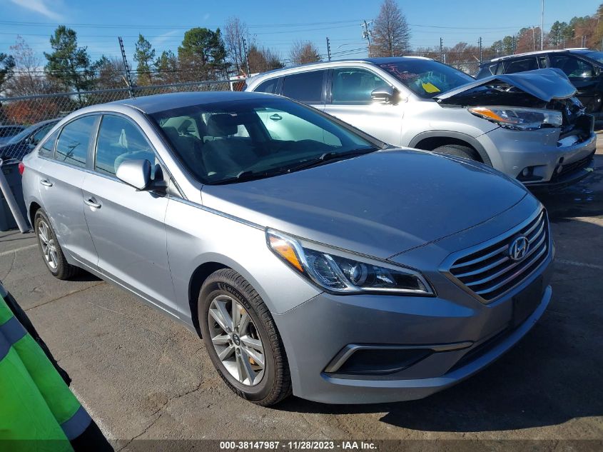 2017 HYUNDAI SONATA 2.4L - 5NPE24AFXHH488849