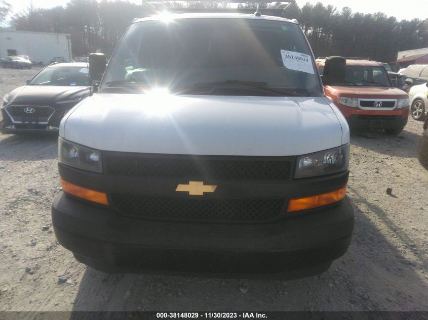 2020 CHEVROLET EXPRESS CARGO RWD 2500 EXTENDED WHEELBASE WT - 1GCWGBFP6L1239203