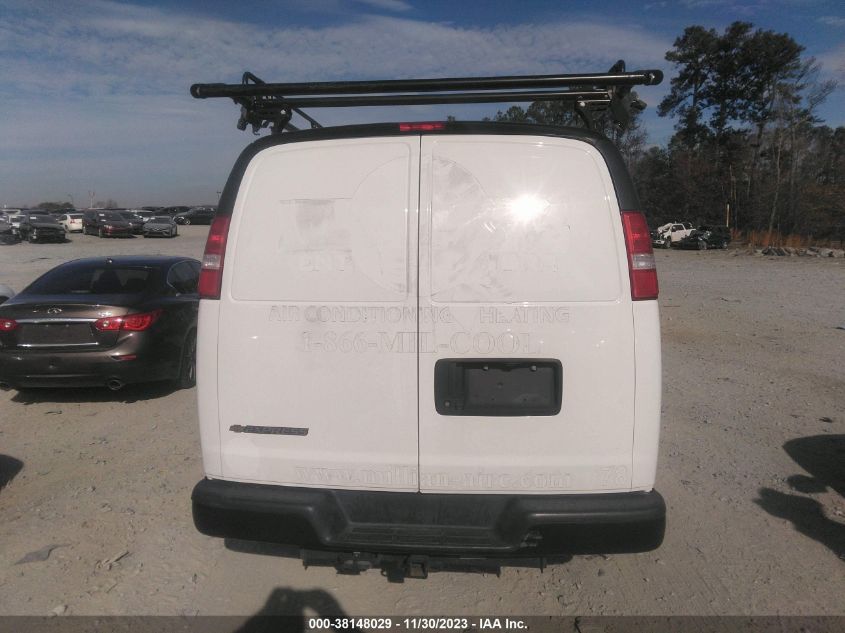 2020 CHEVROLET EXPRESS CARGO RWD 2500 EXTENDED WHEELBASE WT - 1GCWGBFP6L1239203