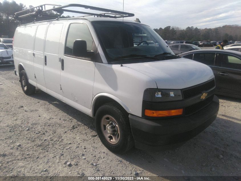 2020 CHEVROLET EXPRESS CARGO RWD 2500 EXTENDED WHEELBASE WT - 1GCWGBFP6L1239203