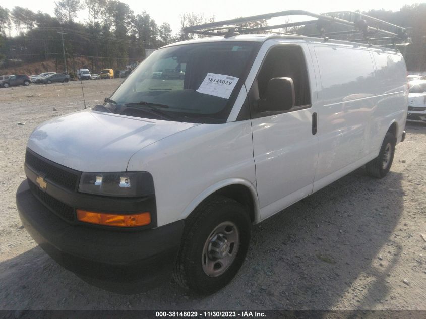 2020 CHEVROLET EXPRESS CARGO RWD 2500 EXTENDED WHEELBASE WT - 1GCWGBFP6L1239203