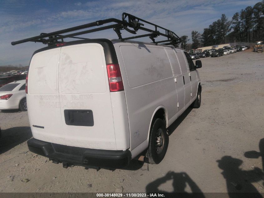 2020 CHEVROLET EXPRESS CARGO RWD 2500 EXTENDED WHEELBASE WT - 1GCWGBFP6L1239203