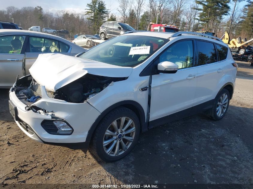 2017 FORD ESCAPE TITANIUM - 1FMCU9J96HUA56558