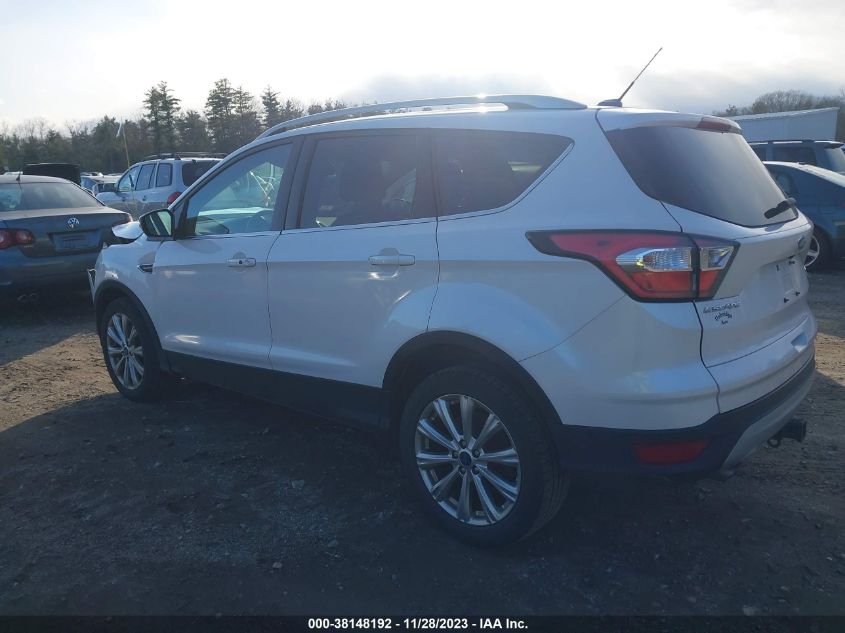 2017 FORD ESCAPE TITANIUM - 1FMCU9J96HUA56558