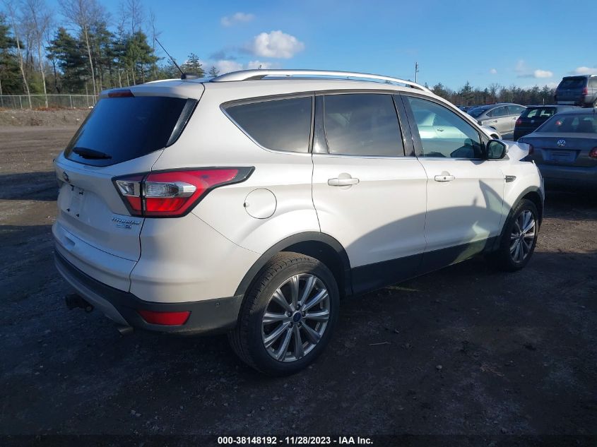 2017 FORD ESCAPE TITANIUM - 1FMCU9J96HUA56558