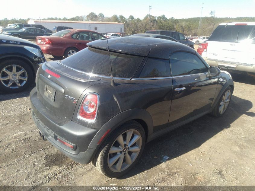 2014 MINI COUPE COOPER S WMWSX3C53ET772668