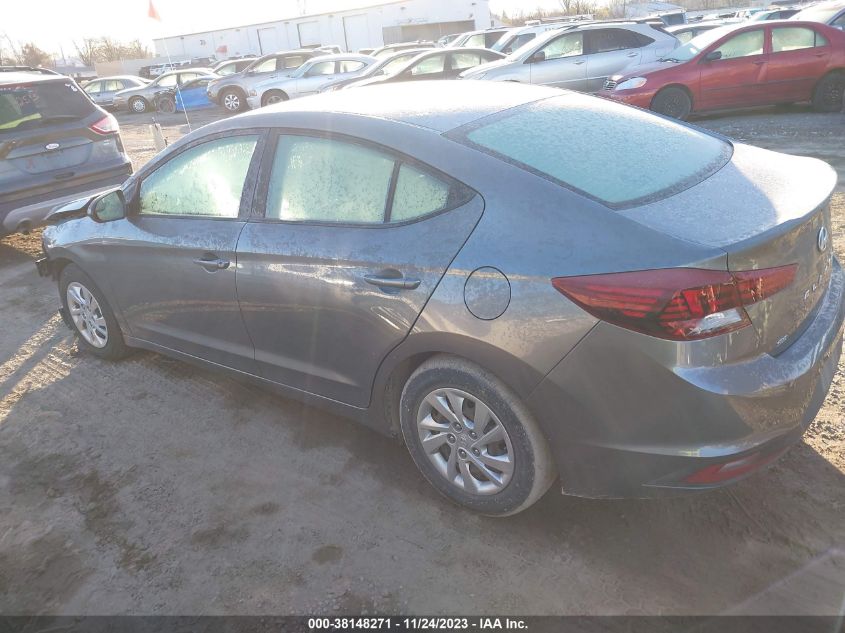 2019 HYUNDAI ELANTRA SE - 5NPD74LF0KH406984