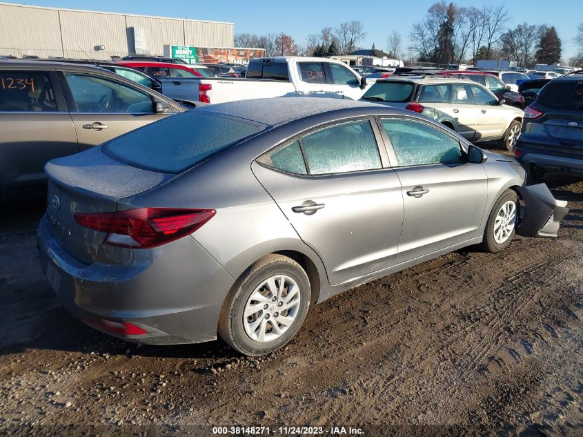 2019 HYUNDAI ELANTRA SE - 5NPD74LF0KH406984