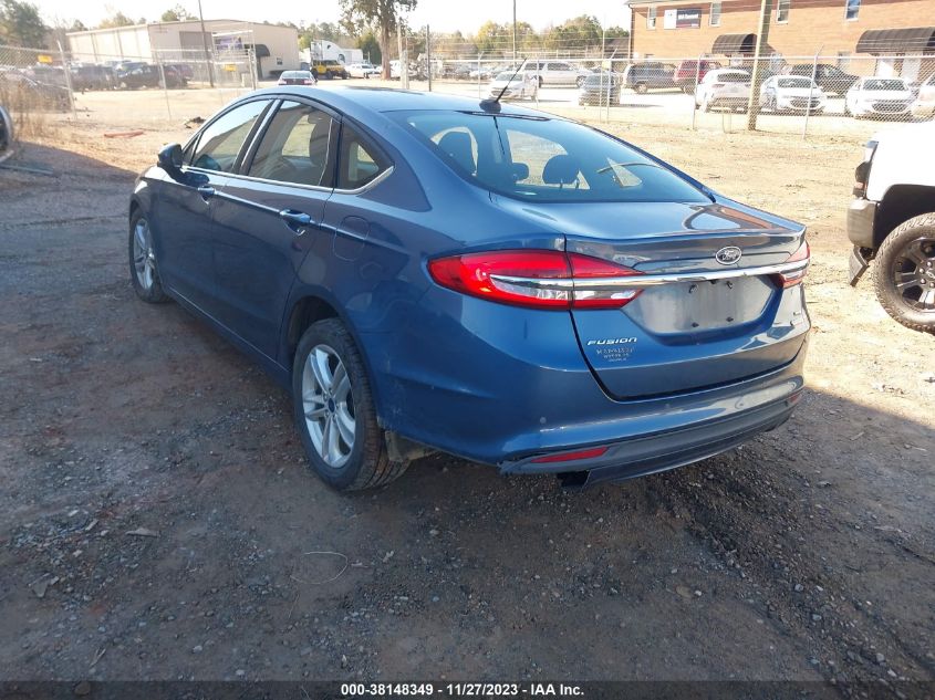 2018 FORD FUSION SE - 3FA6P0HD9JR251362