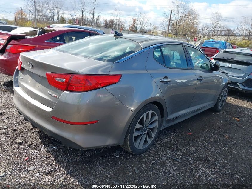 2015 KIA OPTIMA SX - 5XXGR4A69FG399884